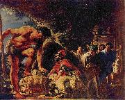 Jacob Jordaens Cave of Polyphemus oil